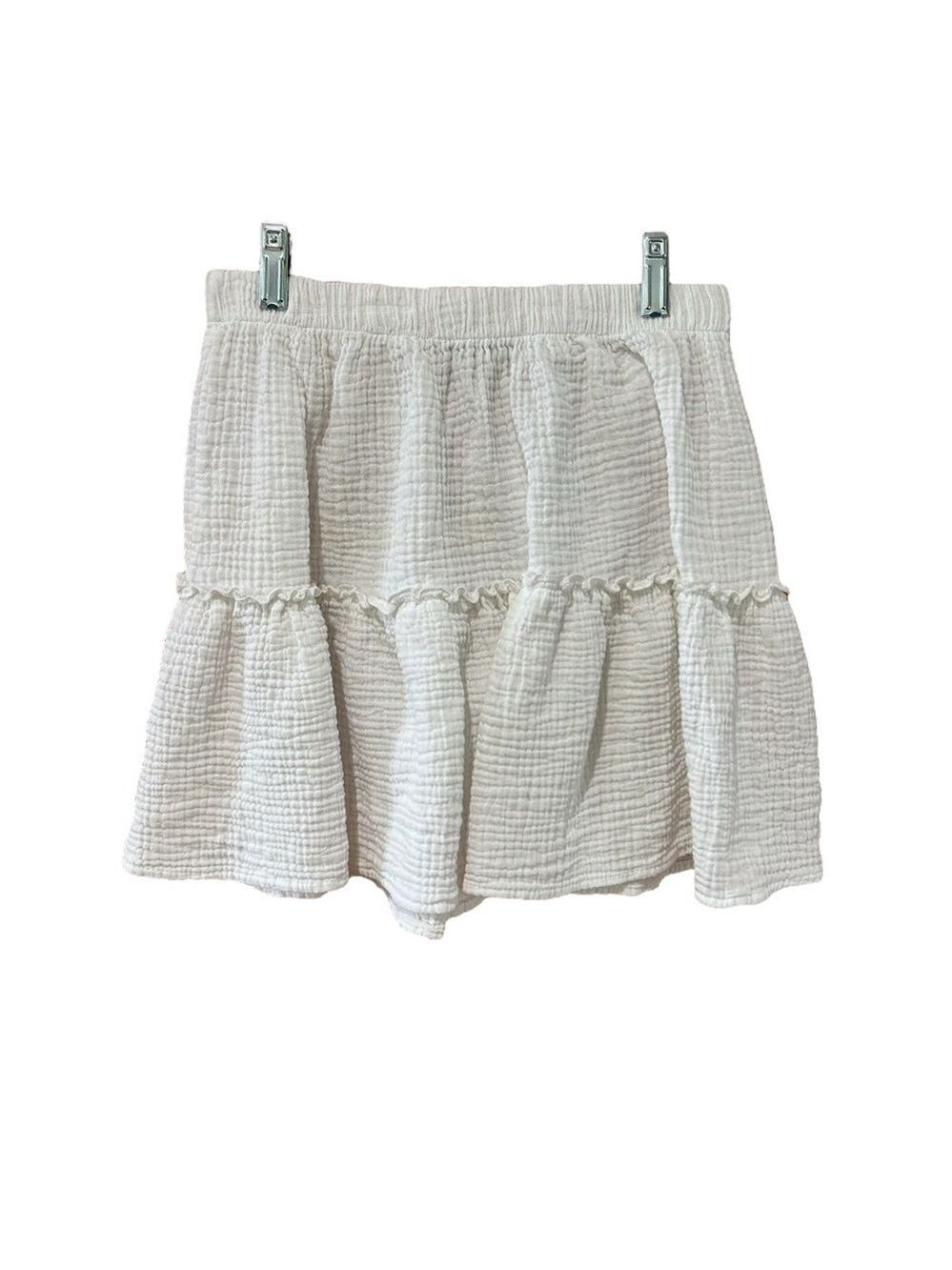 Audrey White Mini Skirt Women's Medium